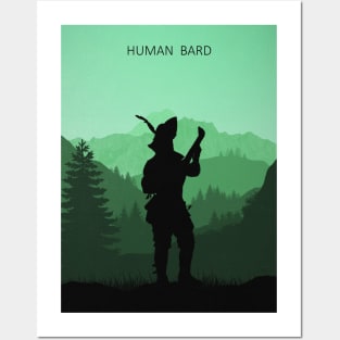 Human Bard Posters and Art